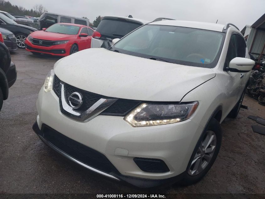 VIN KNMAT2MT8FP527134 2015 NISSAN ROGUE no.2