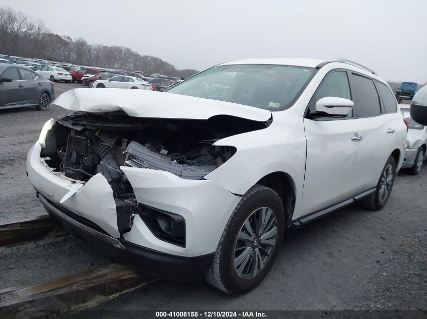 2019 Nissan Pathfinder Sv VIN: 5N1DR2MM6KC636175 Lot: 41008158