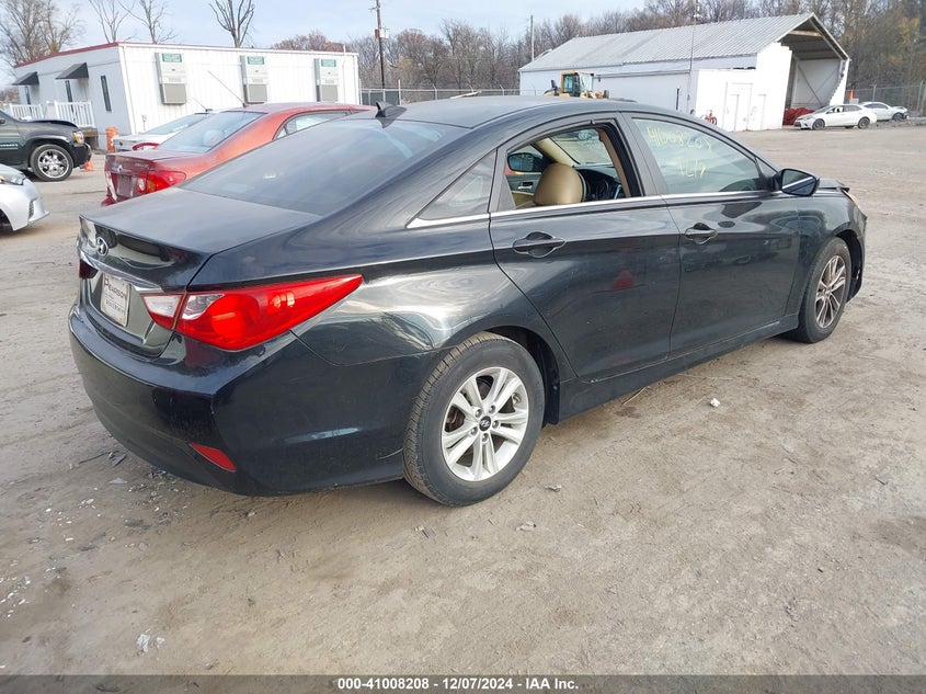 2014 HYUNDAI SONATA VIN: 5NPEB4ACXEH897760