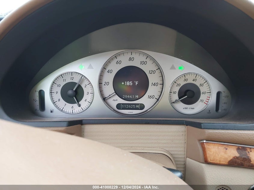 2008 MERCEDES-BENZ E VIN: WDBUF56X68B195232