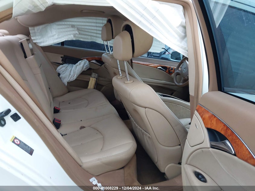 2008 MERCEDES-BENZ E VIN: WDBUF56X68B195232