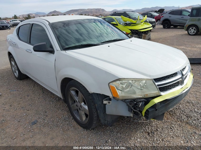 2013 DODGE AVENGER SE - 1C3CDZAB5DN563760
