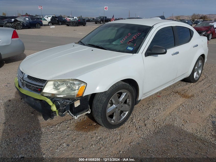 2013 DODGE AVENGER SE - 1C3CDZAB5DN563760