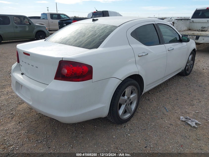2013 DODGE AVENGER SE - 1C3CDZAB5DN563760