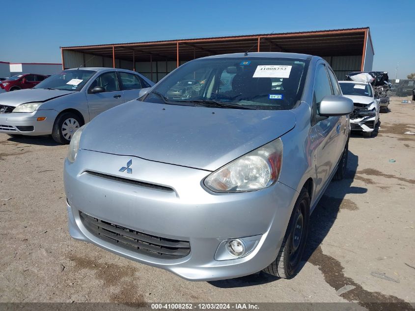 VIN ML32A4HJXEH003042 2014 MITSUBISHI MIRAGE no.2