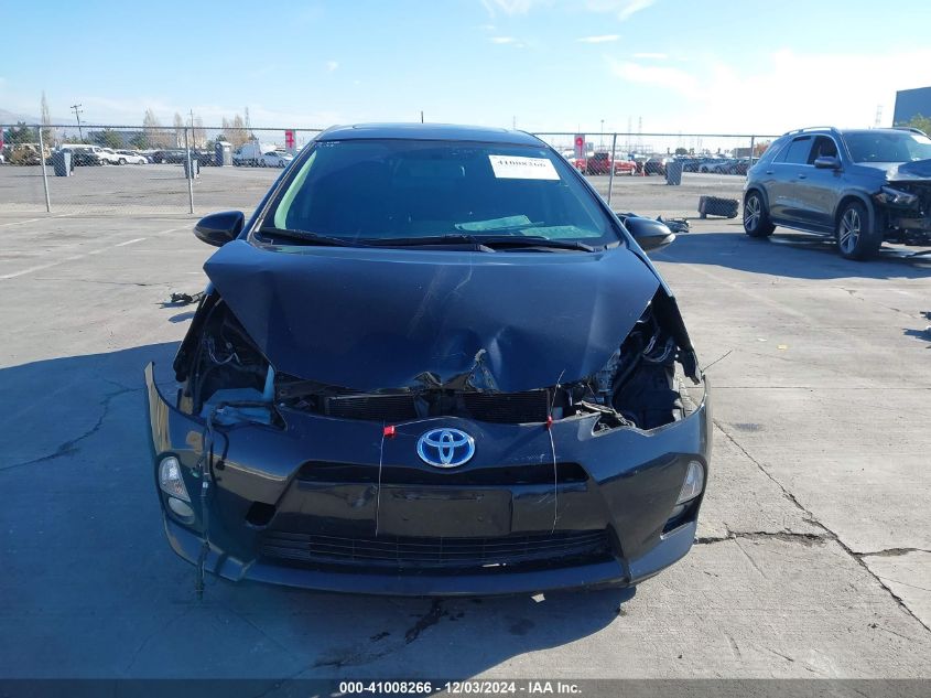 2013 Toyota Prius C Four VIN: JTDKDTB33D1032348 Lot: 41008266