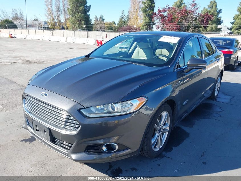 VIN 3FA6P0SU9FR284653 2015 FORD FUSION ENERGI no.6