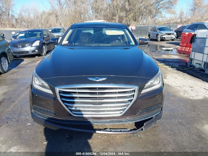 2015 Hyundai Genesis 3.8 VIN: KMHGN4JE4FU017978 Lot: 41008294