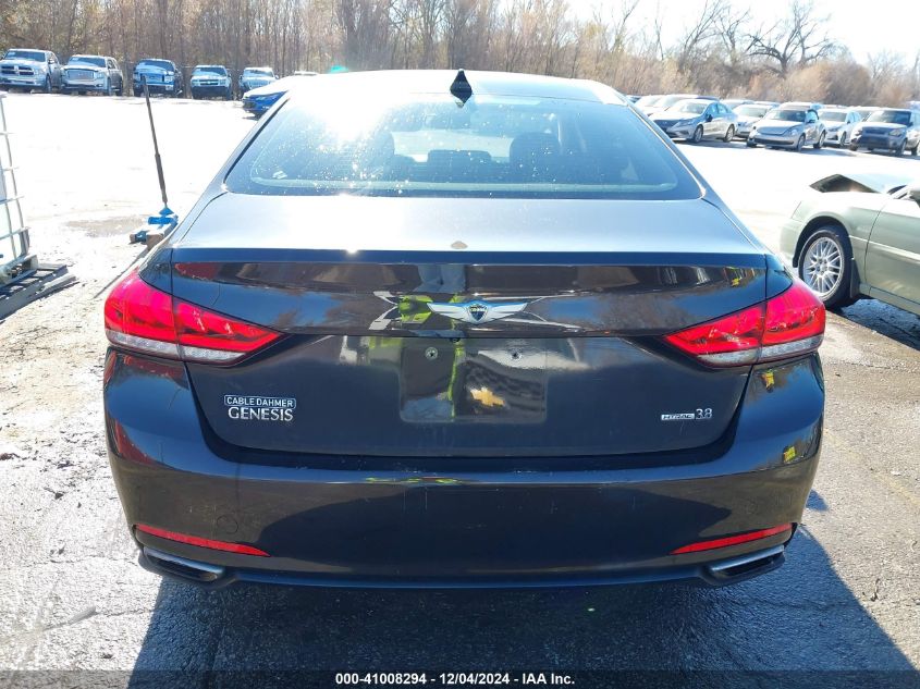 2015 Hyundai Genesis 3.8 VIN: KMHGN4JE4FU017978 Lot: 41008294