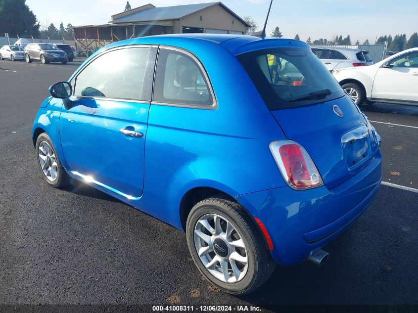 2017 Fiat 500 Pop VIN: 3C3CFFKR6HT694240 Lot: 41008311