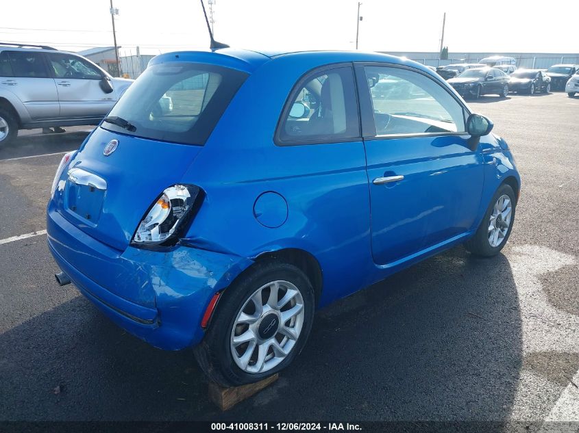 2017 Fiat 500 Pop VIN: 3C3CFFKR6HT694240 Lot: 41008311