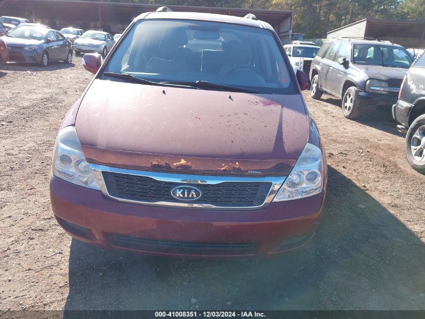 2012 Kia Sedona Lx VIN: KNDMG4C71C6445085 Lot: 41008351