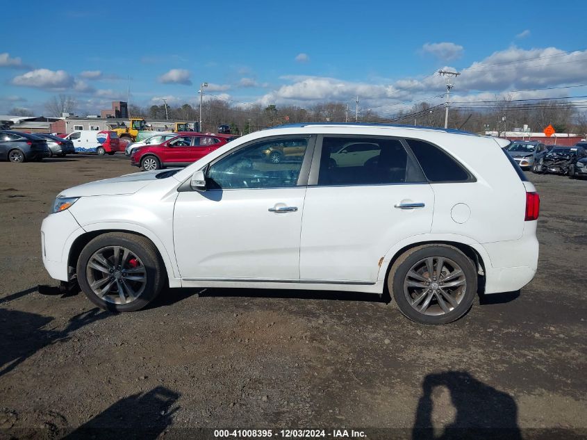 2014 Kia Sorento Limited V6 VIN: 5XYKW4A77EG548332 Lot: 41008395