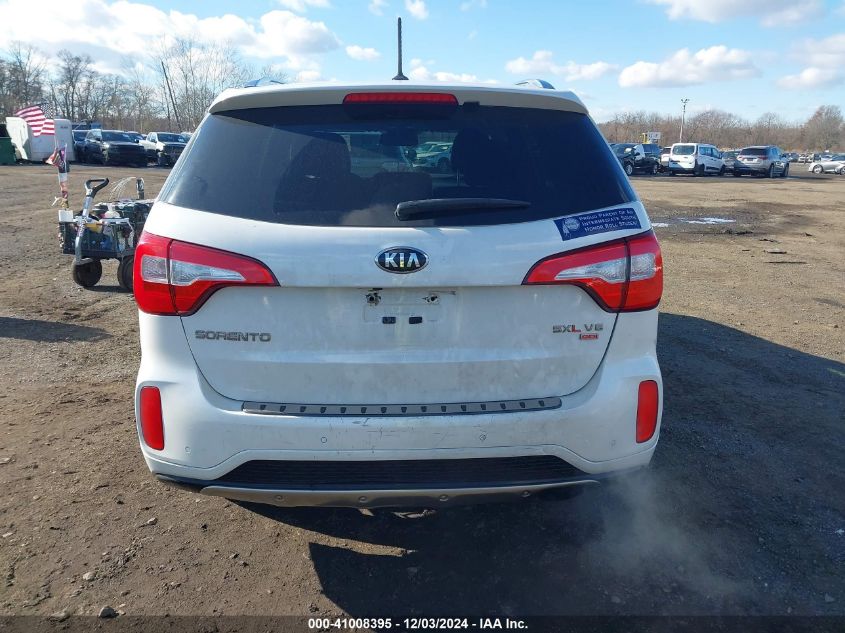 2014 Kia Sorento Limited V6 VIN: 5XYKW4A77EG548332 Lot: 41008395