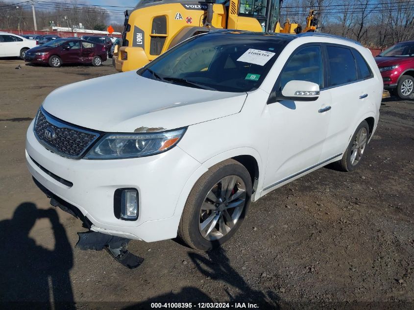 VIN 5XYKW4A77EG548332 2014 KIA Sorento, Limited V6 no.2