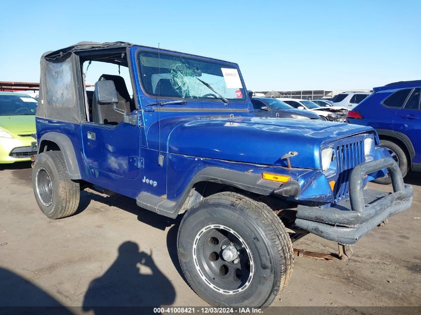 1994 Jeep Wrangler / Yj S VIN: 1J4FY19P9RP401005 Lot: 41008421