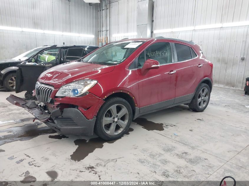 VIN KL4CJASB6EB674836 2014 BUICK ENCORE no.2