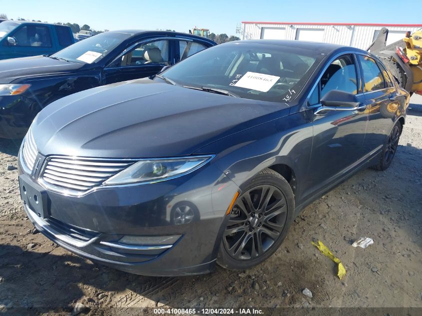 VIN 3LN6L2J90DR801880 2013 LINCOLN MKZ no.2