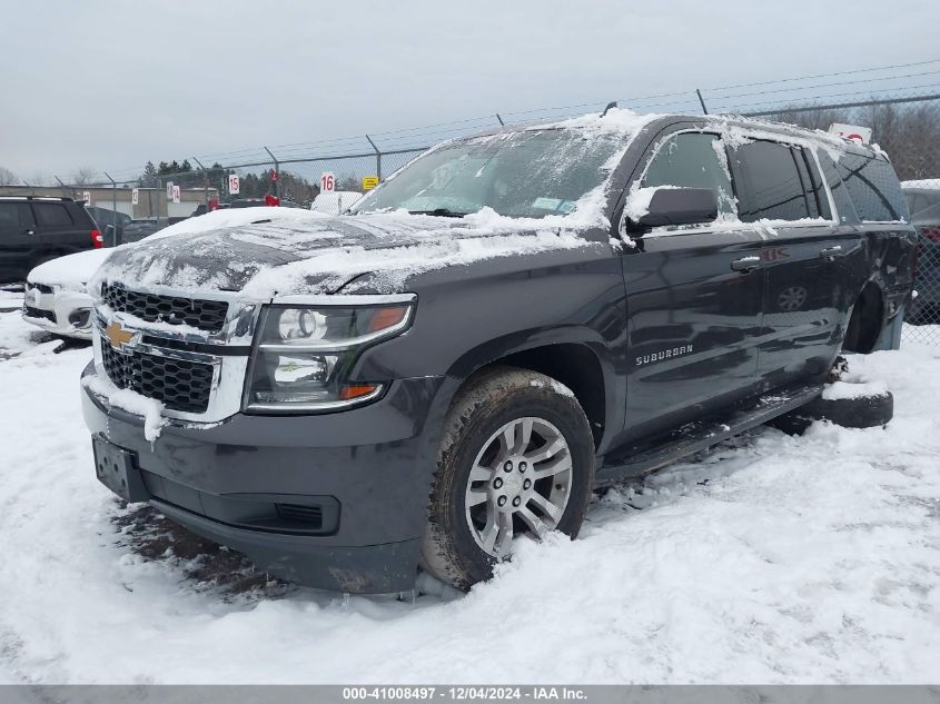 VIN 1GNSKHKC7HR240279 2017 Chevrolet Suburban, LT no.2