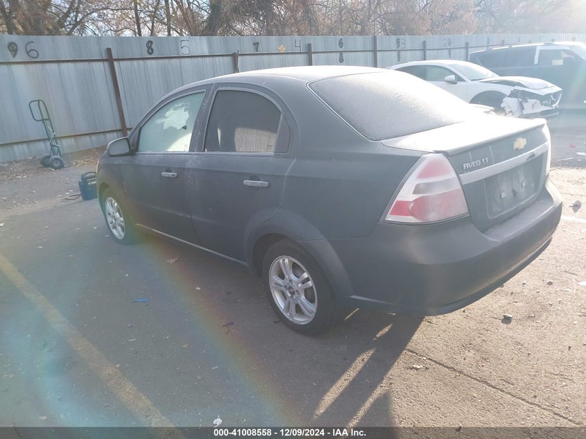 Vin: kl1td5dexab098651, lot: 41498453, chevrolet aveo lt 20103