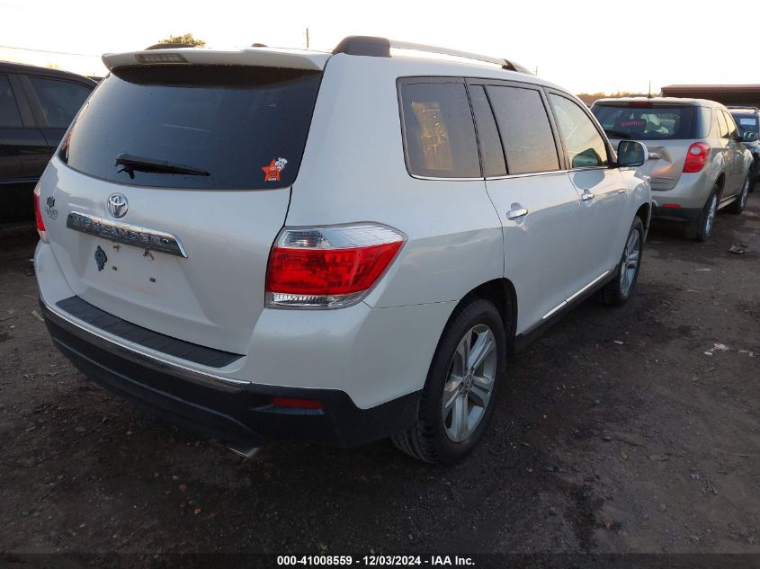 VIN 5TDYK3EH3DS124781 2013 TOYOTA HIGHLANDER no.4