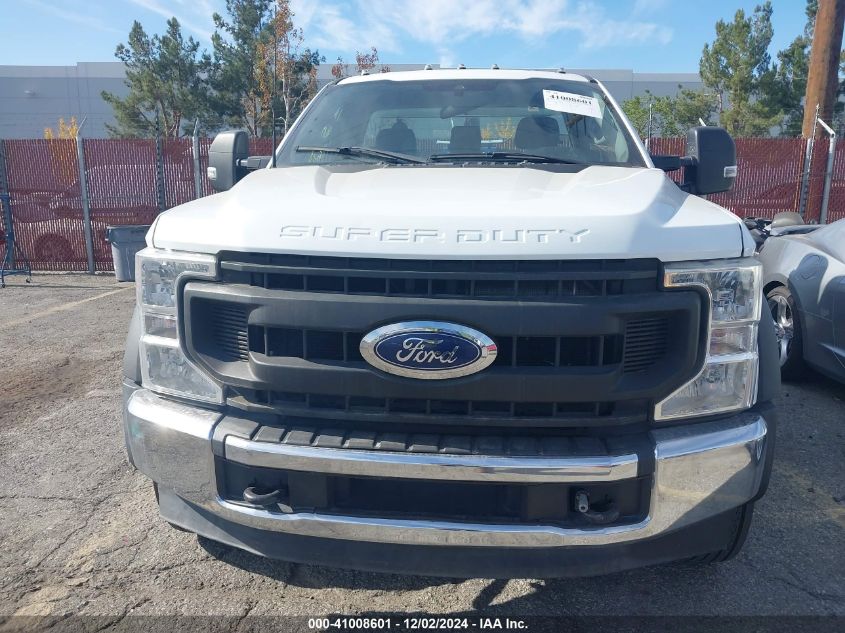 2022 Ford F-550 Chassis Xl VIN: 1FDUF5GT0NED60887 Lot: 41008601