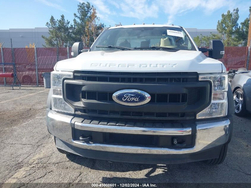 2022 Ford F-550 Chassis Xl VIN: 1FDUF5GT0NED60887 Lot: 41008601