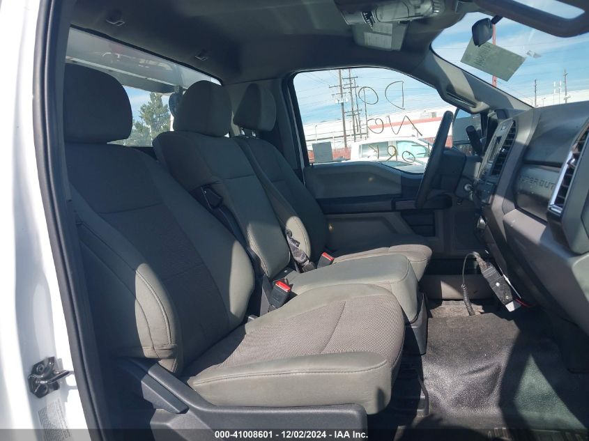 2022 Ford F-550 Chassis Xl VIN: 1FDUF5GT0NED60887 Lot: 41008601