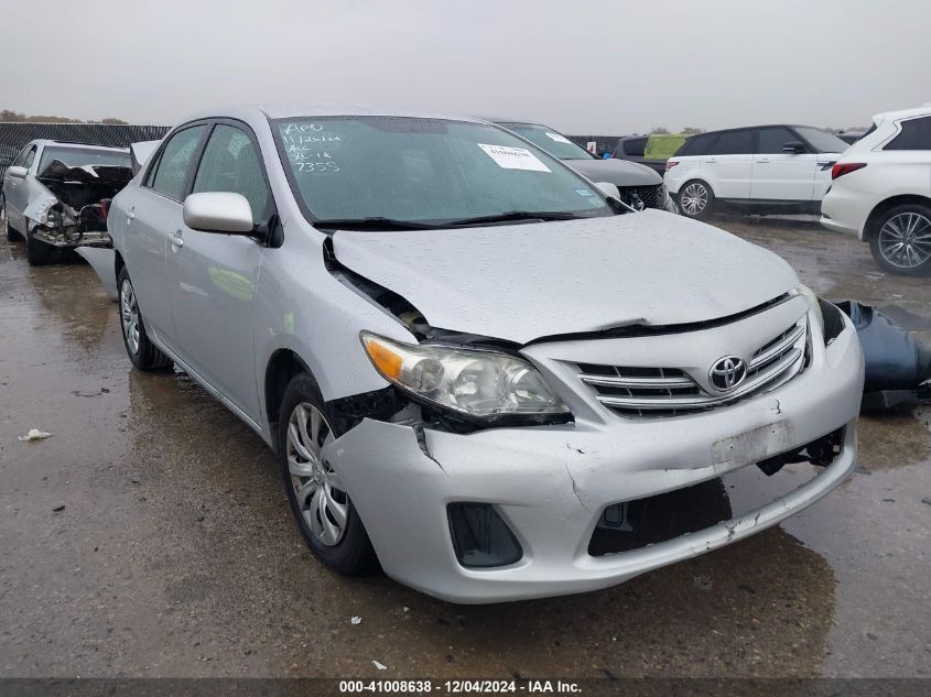 VIN 2T1BU4EE5DC037355 2013 Toyota Corolla, LE no.1