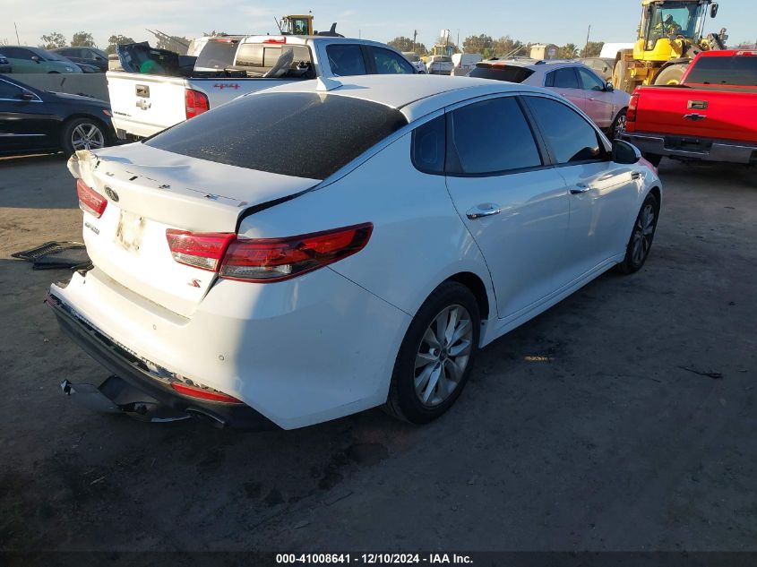 VIN 5XXGT4L36JG187120 2018 KIA OPTIMA no.4