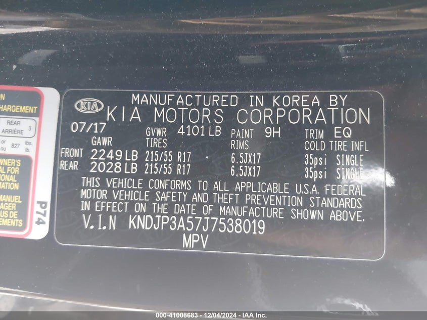 2018 KIA SOUL + - KNDJP3A57J7538019