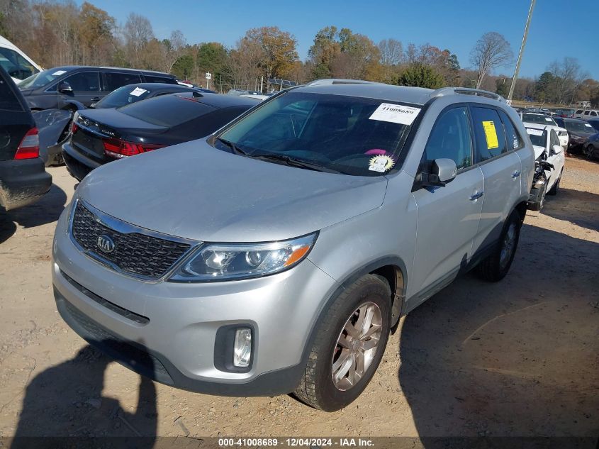 VIN 5XYKT3A63FG551613 2015 KIA SORENTO no.2