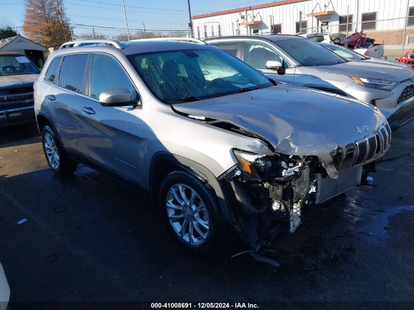 VIN 1C4PJLCX0KD120205 2019 Jeep Cherokee, Latitude no.1