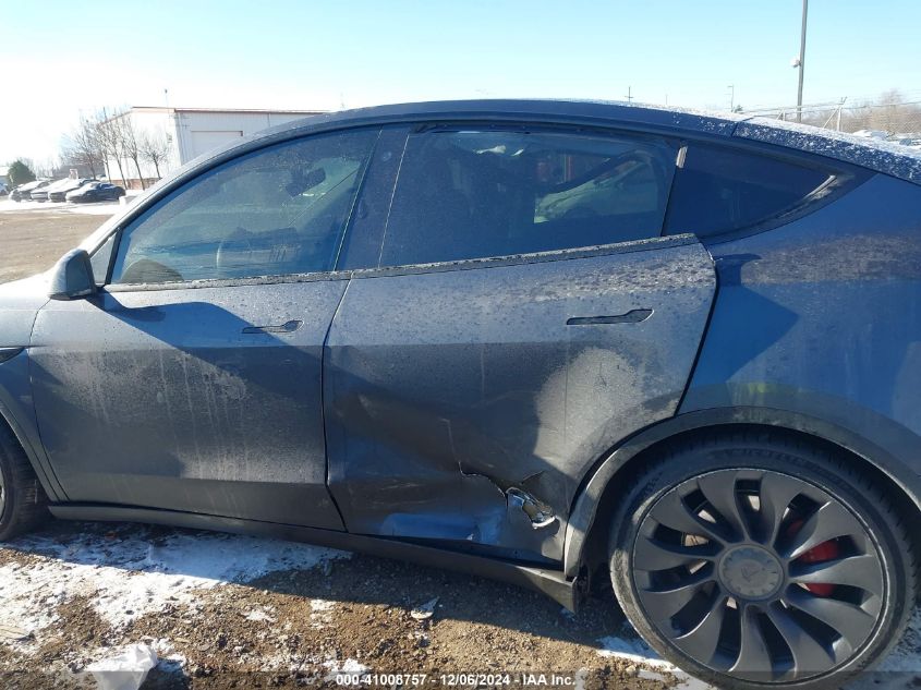 2020 TESLA MODEL Y LONG RANGE DUAL MOTOR ALL-WHEEL DRIVE/PERFORMANCE DUAL MOTOR ALL-WHEEL DRIVE - 5YJYGDEF6LF001453