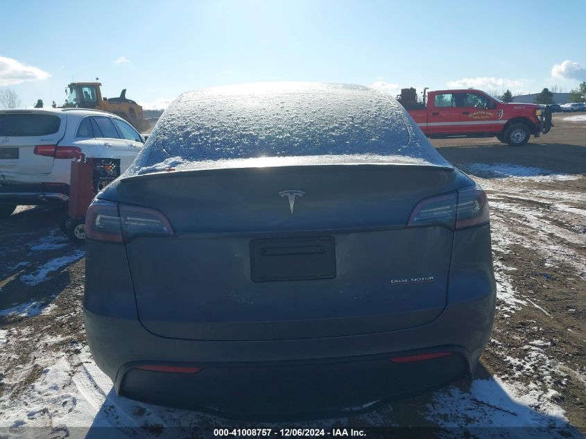 2020 TESLA MODEL Y LONG RANGE DUAL MOTOR ALL-WHEEL DRIVE/PERFORMANCE DUAL MOTOR ALL-WHEEL DRIVE - 5YJYGDEF6LF001453