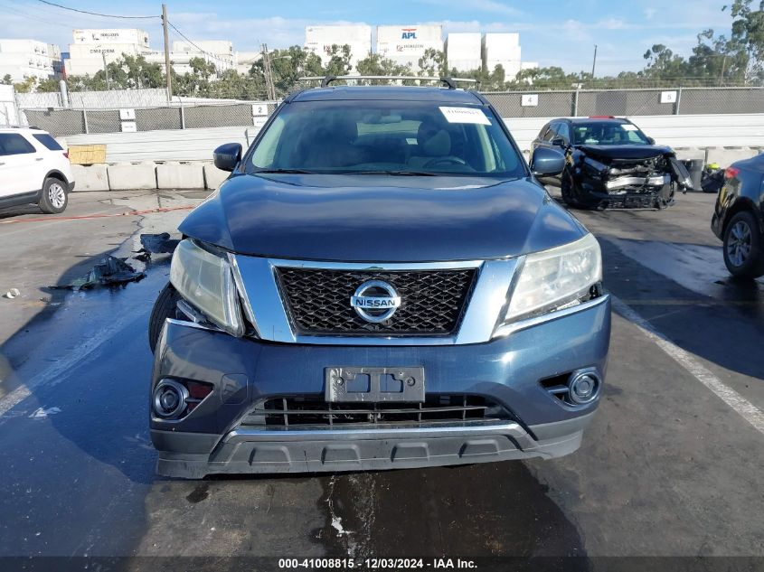 2015 Nissan Pathfinder S VIN: 5N1AR2MM1FC626131 Lot: 41008815