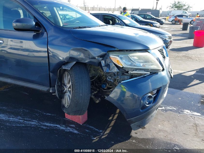 2015 Nissan Pathfinder S VIN: 5N1AR2MM1FC626131 Lot: 41008815