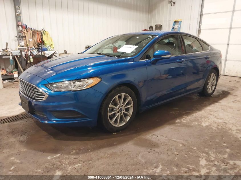 VIN 3FA6P0HD9HR129675 2017 FORD FUSION no.2