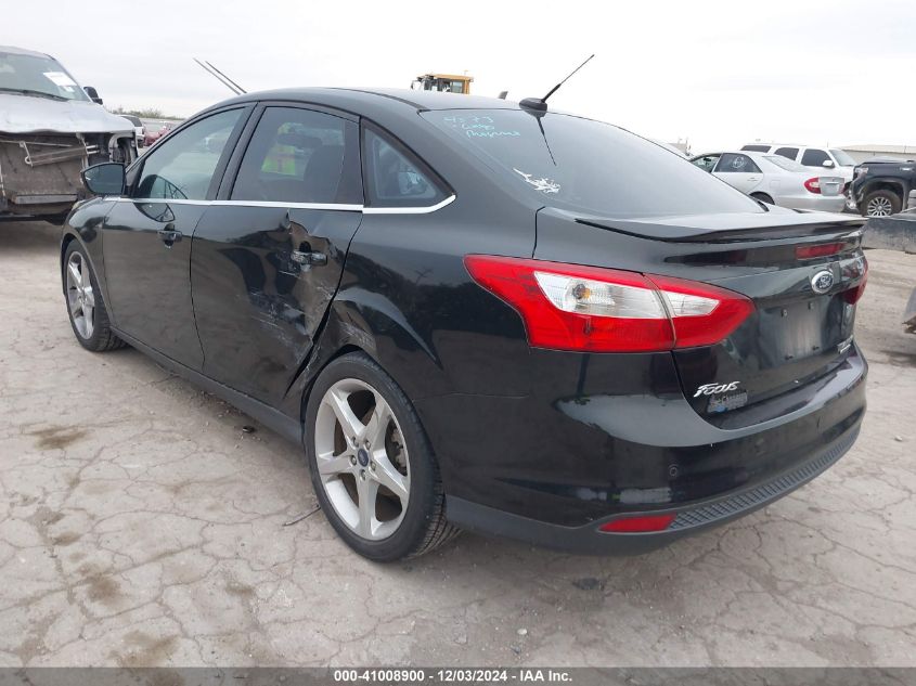 VIN 1FADP3J28EL229553 2014 Ford Focus, Titanium no.3