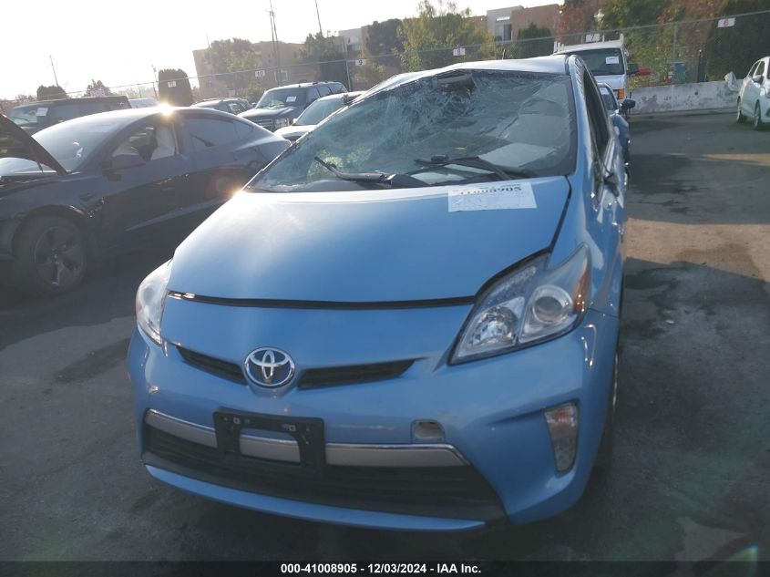 2015 Toyota Prius Plug-In VIN: JTDKN3DP6F3067633 Lot: 41008905