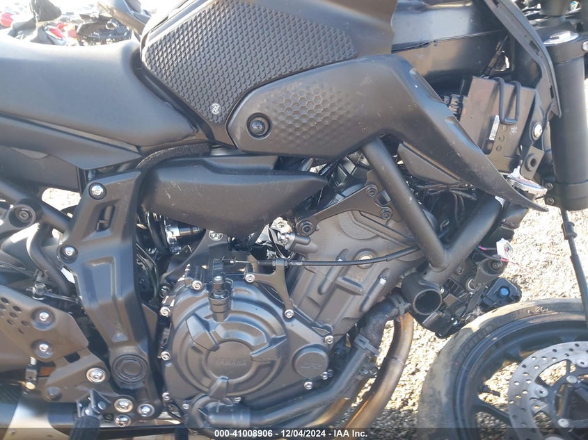 2024 Yamaha Mt07 VIN: JYARM32E9RA010597 Lot: 41008906