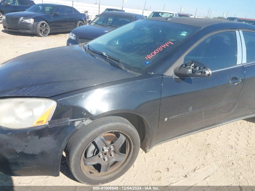 2008 Pontiac G6 VIN: 1G2ZG57B284132371 Lot: 41008949