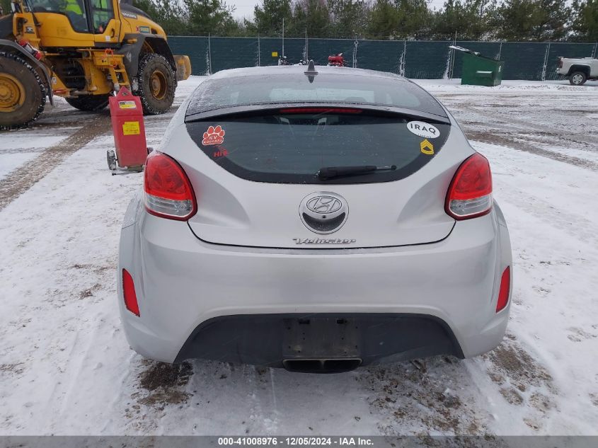 2017 Hyundai Veloster VIN: KMHTC6AD1HU304799 Lot: 41008976