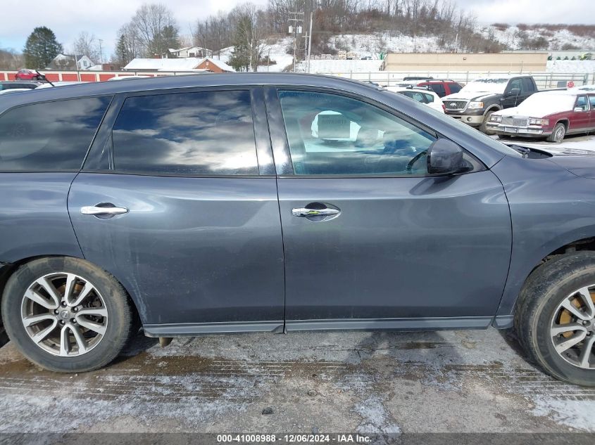 2014 Nissan Pathfinder S VIN: 5N1AR2MM3EC611595 Lot: 41008988