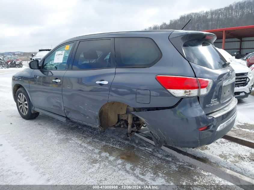 2014 Nissan Pathfinder S VIN: 5N1AR2MM3EC611595 Lot: 41008988