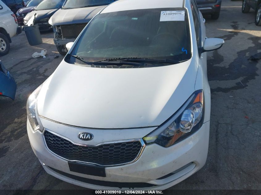 2016 Kia Forte Lx VIN: KNAFK5A83G5584832 Lot: 41009010