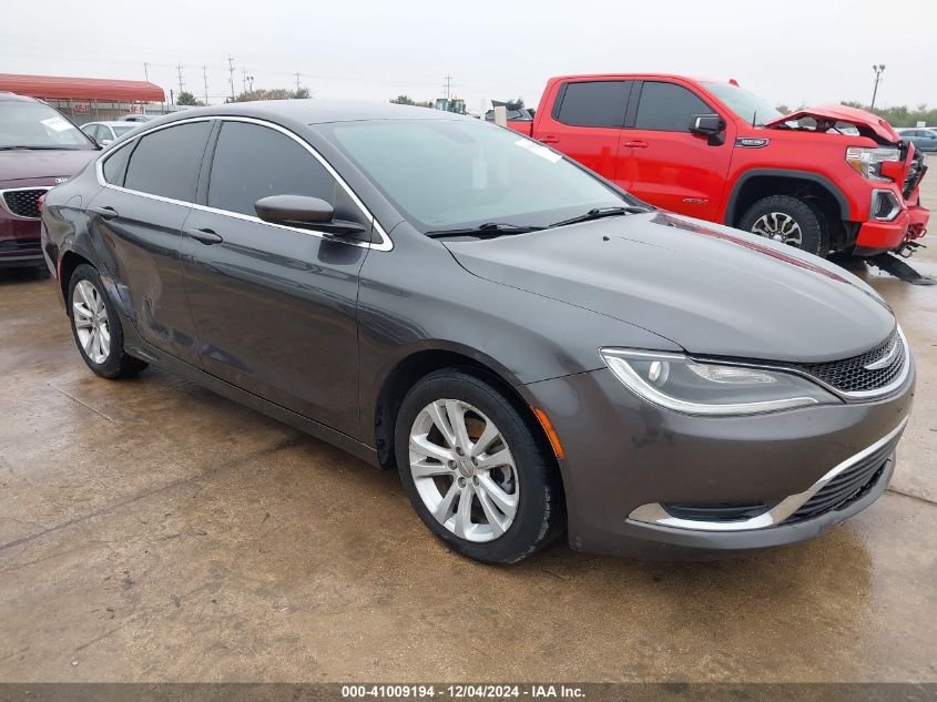 VIN 1C3CCCAB4GN166254 2016 Chrysler 200, Limited no.1