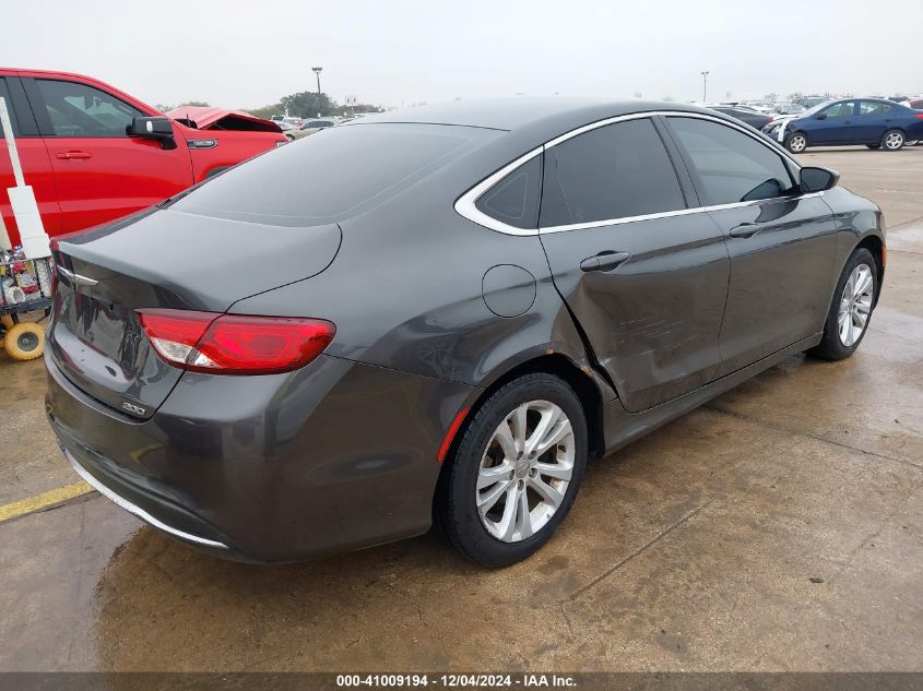 VIN 1C3CCCAB4GN166254 2016 Chrysler 200, Limited no.4