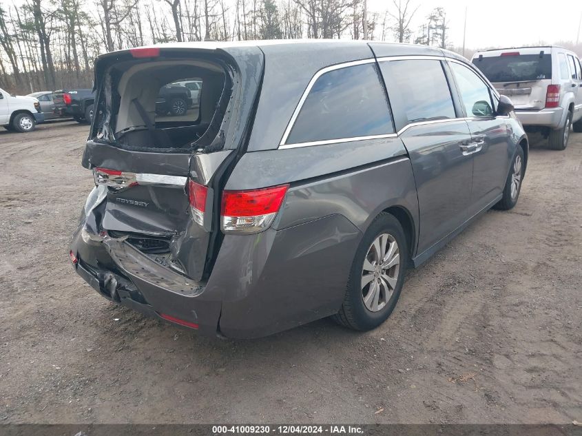 VIN 5FNRL5H68HB008199 2017 Honda Odyssey, Ex-L no.4