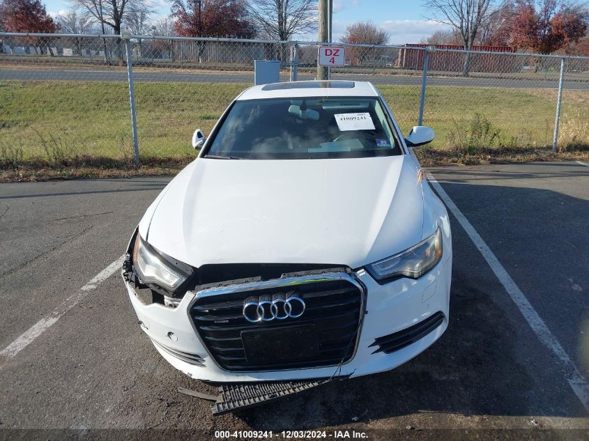 2014 Audi A6 3.0T Premium Plus VIN: WAUFGAFC9EN104488 Lot: 41009241